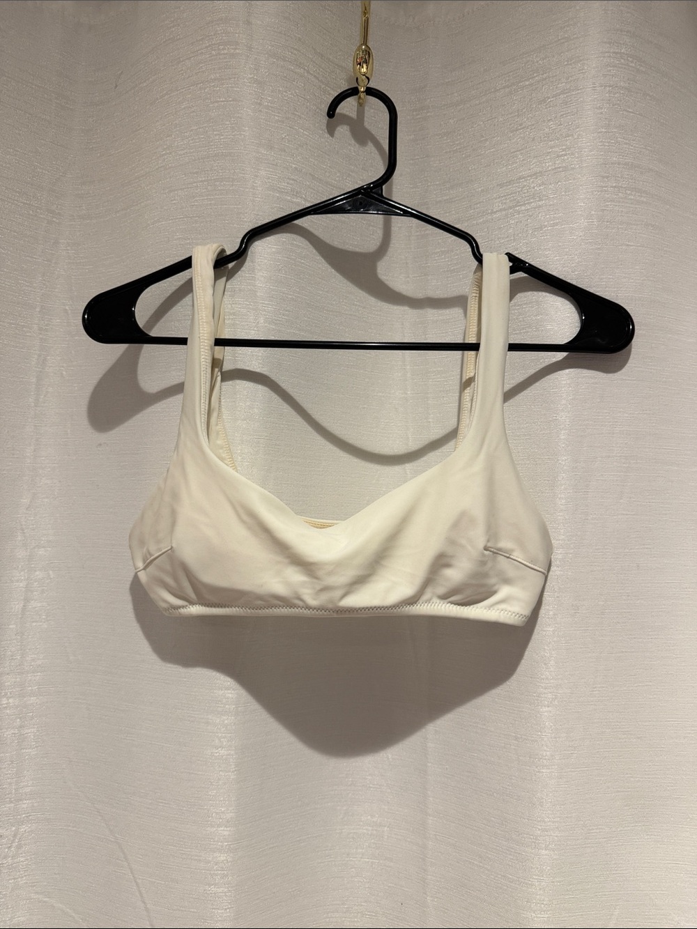 aerie Cream Scoop Bikini Top